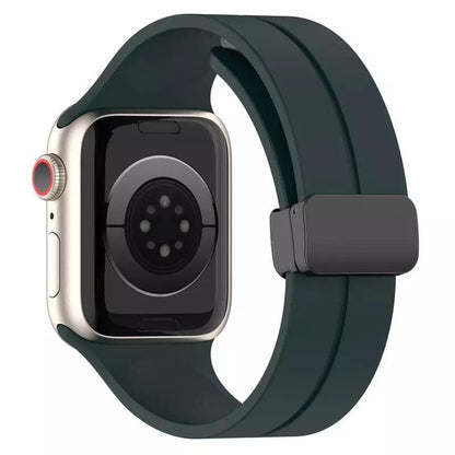 Silicone Band for Apple Watch with Magnetic Buckle