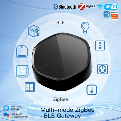 ConnectHub Pro: Tuya Smart 3-in-1 IR Remote Gateway with BLE Mesh+ZigBee Controller™