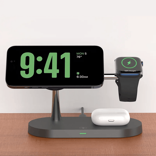 ChargeHub Pro: 3-in-1 Magnetic Fast Charging Station™️